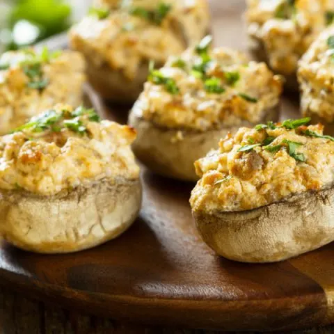 featured stuffed mushrooms