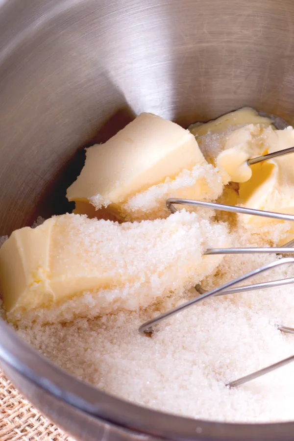 butter and sugar 