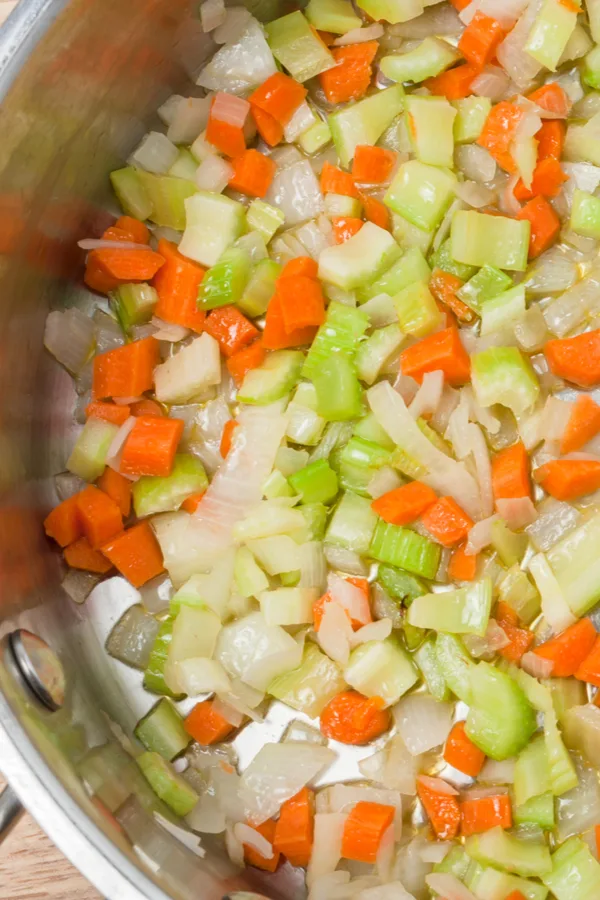 saute vegetables