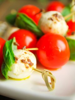 caprese salad appetizer