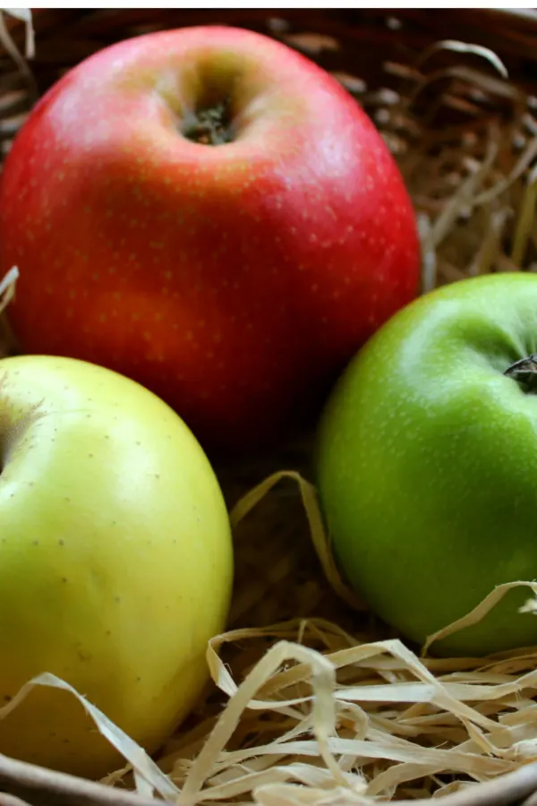 golden delicious, Granny Smith and Gala