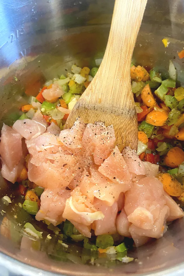 chicken and vegetables in instant pot 