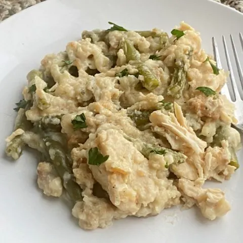 crock pot chicken & stuffing casserole