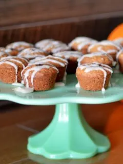 pumpkin mini muffin bites