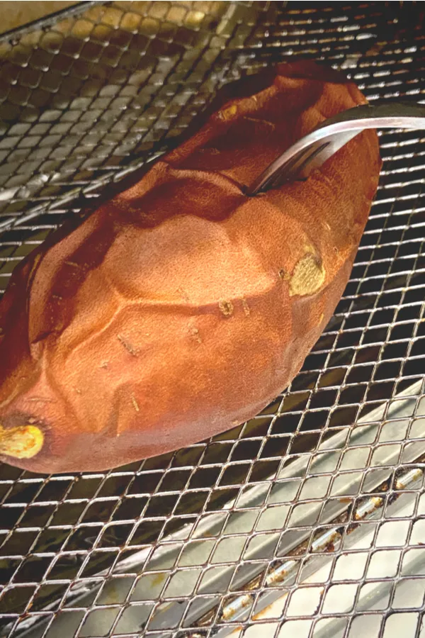 fork tender sweet potatoes