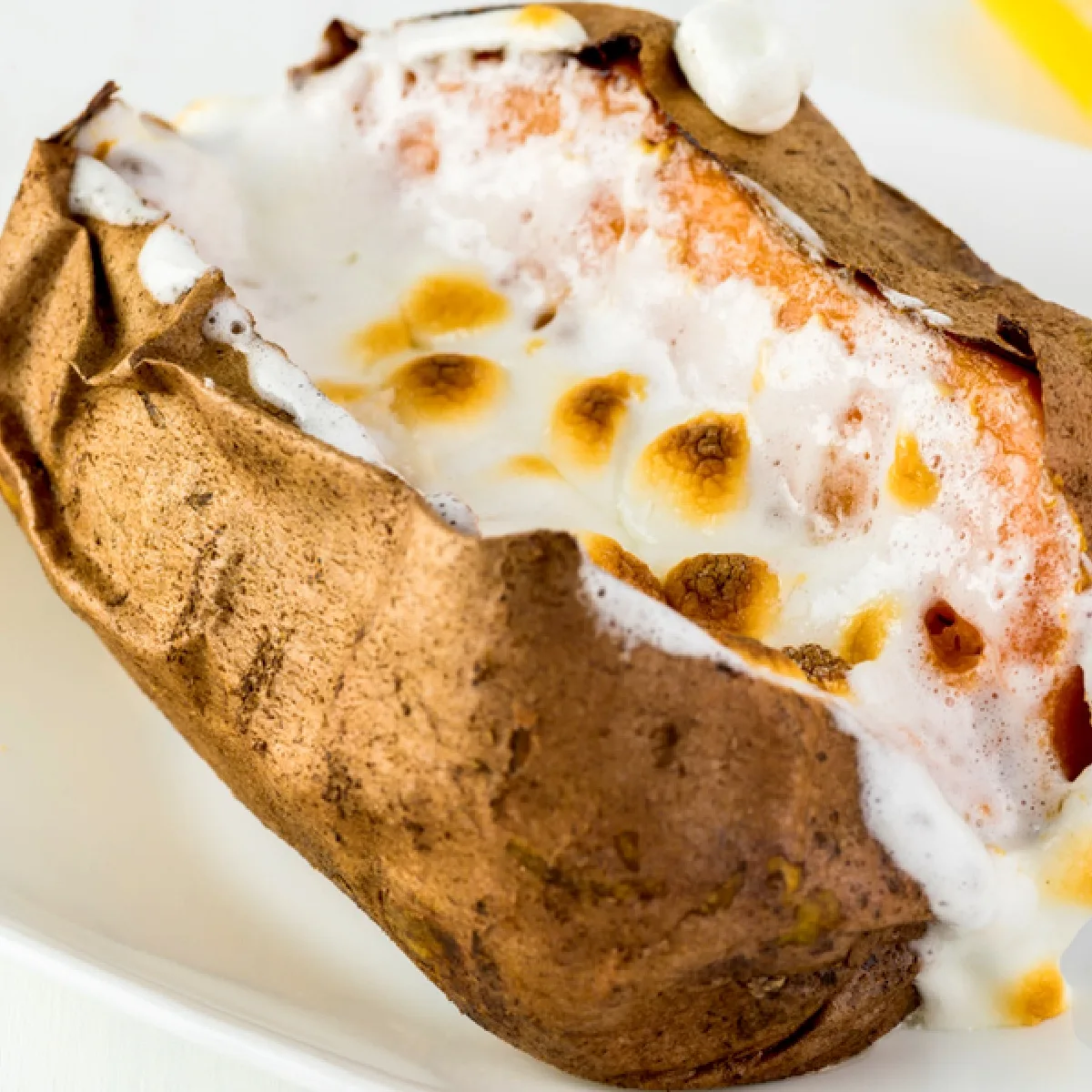 loaded sweet potato