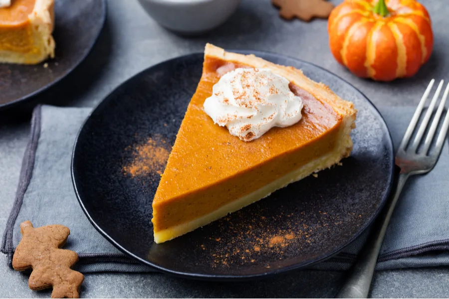 pumpkin pie for two