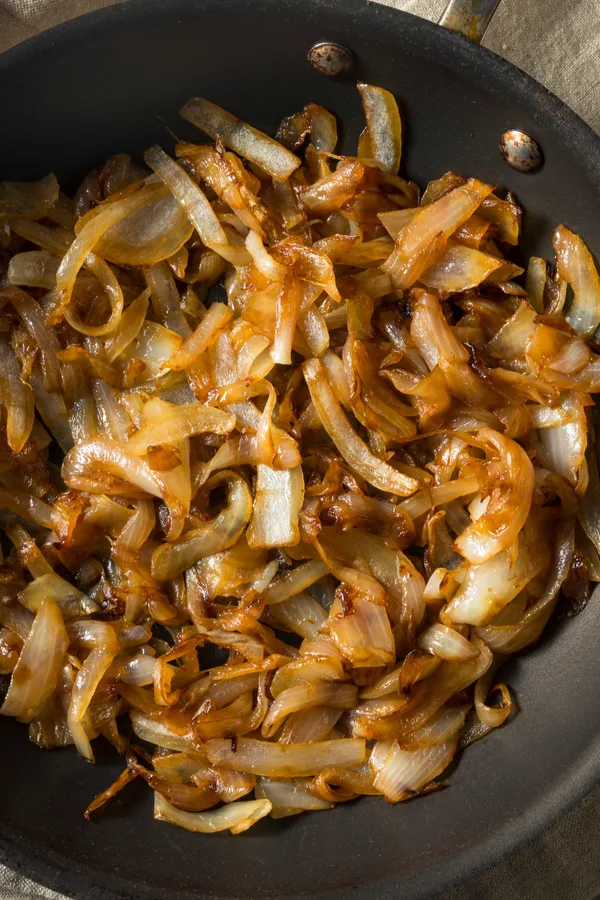 caramelizing onions