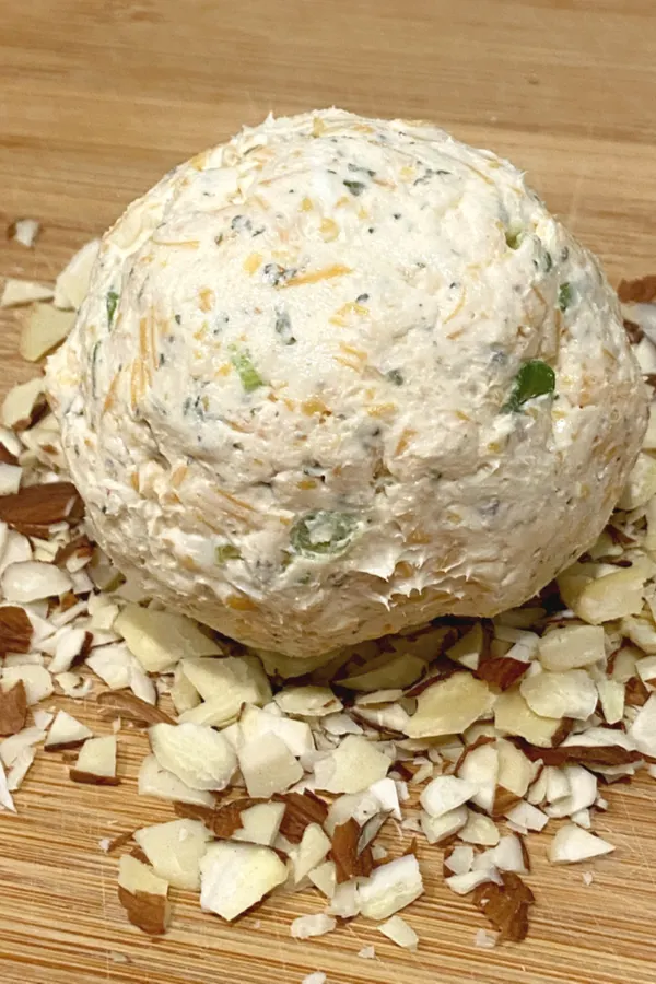 nuts on cutting board