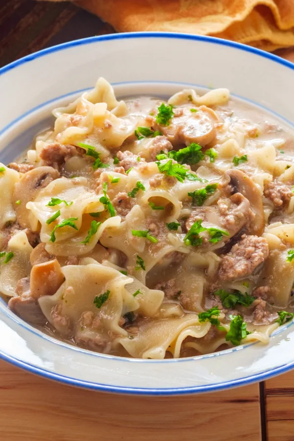 easy beef stroganoff