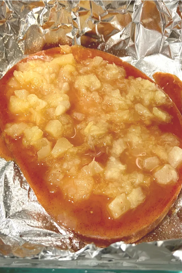 pineapple on ham