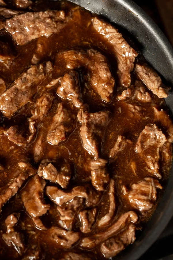 strips of beef 