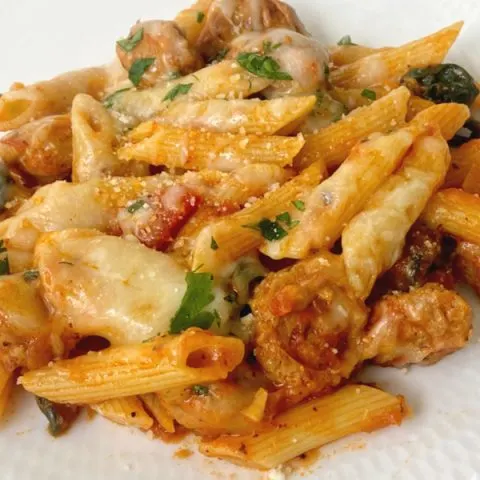 sausage penne pasta