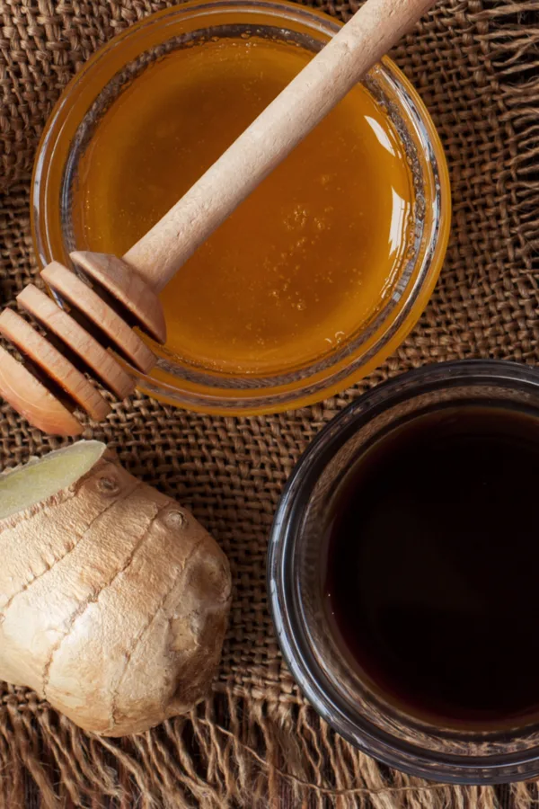 soy sauce and honey