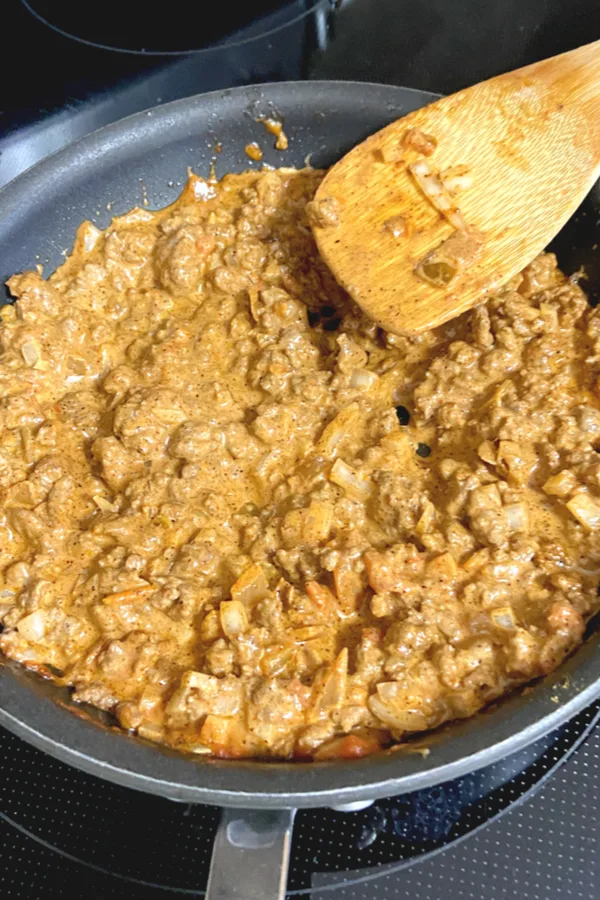 seasoned ground beef