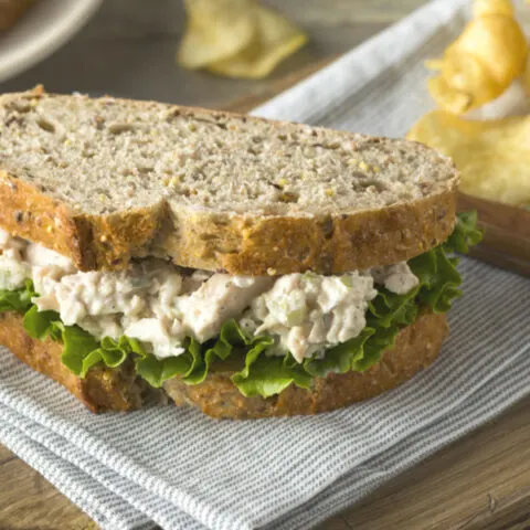 homemade chicken salad