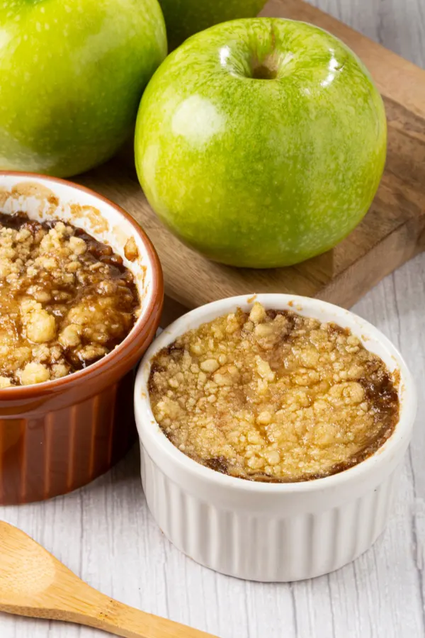 apple crisp for two 