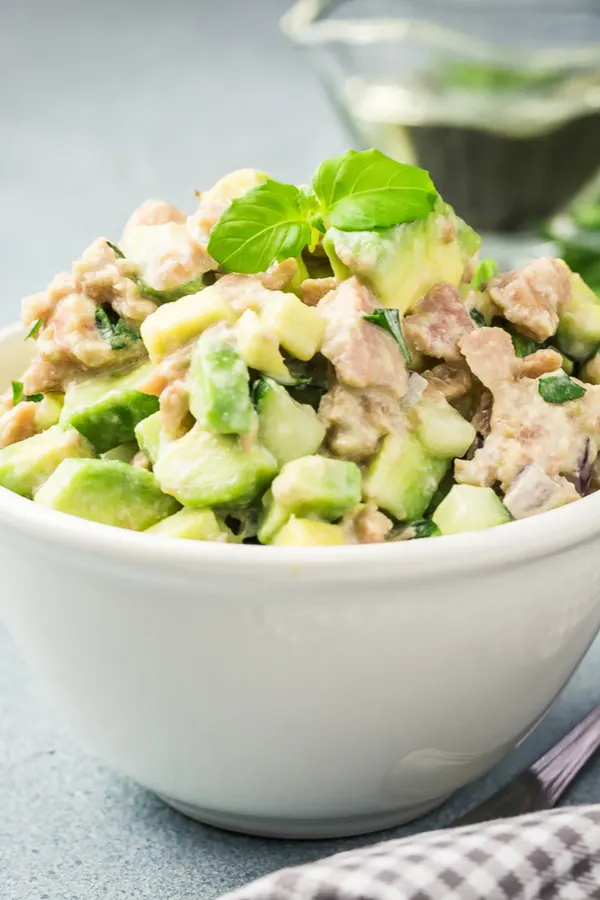avocado tuna salad