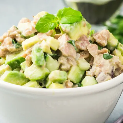 avocado tuna salad