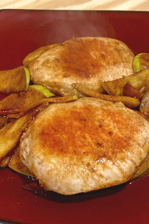 cinnamon apple pork chops