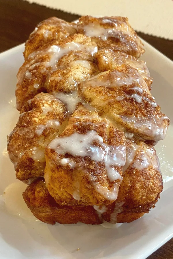 pull apart cinnamon roll loaf
