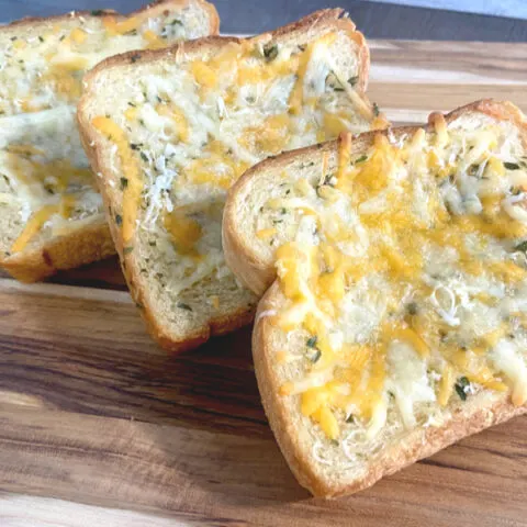 four cheese garlic bread