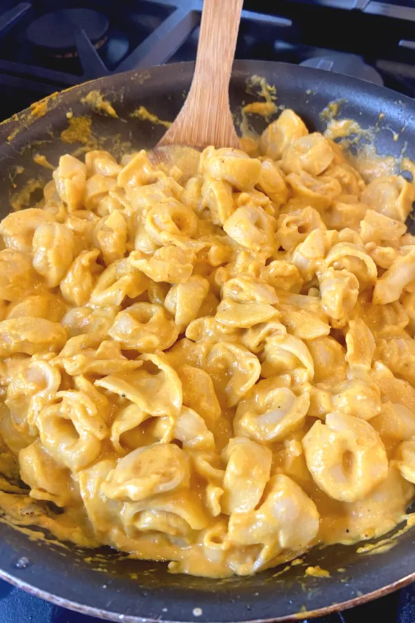 pumpkin sauce tortellini 