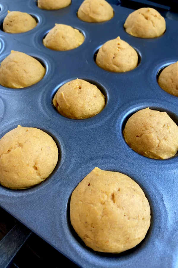 baked pumpkin donut holes