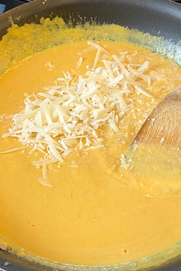 pumpkin Alfredo sauce 