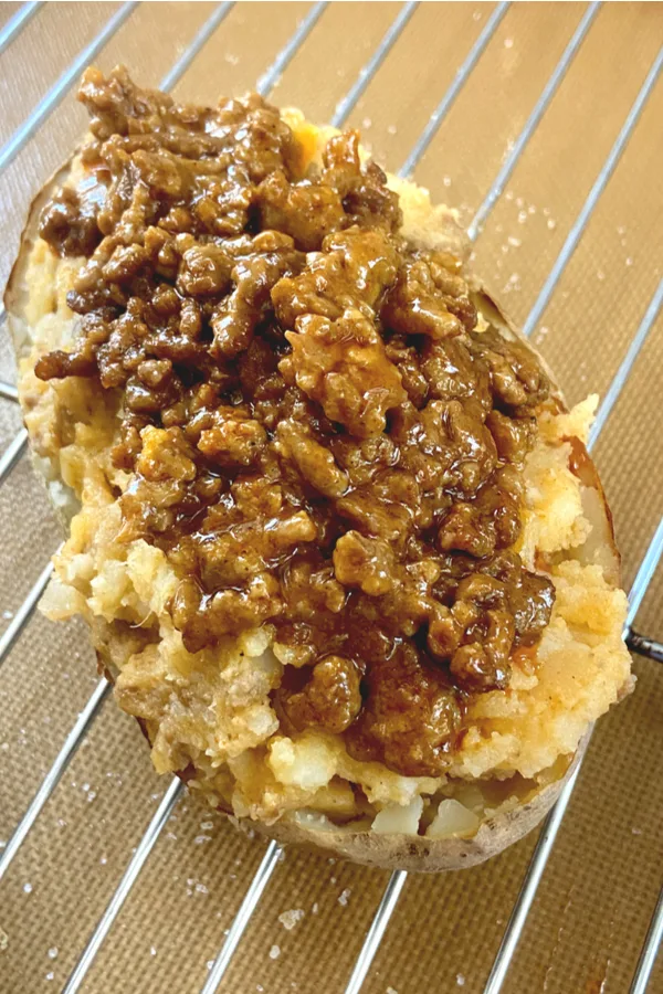 taco meat topping