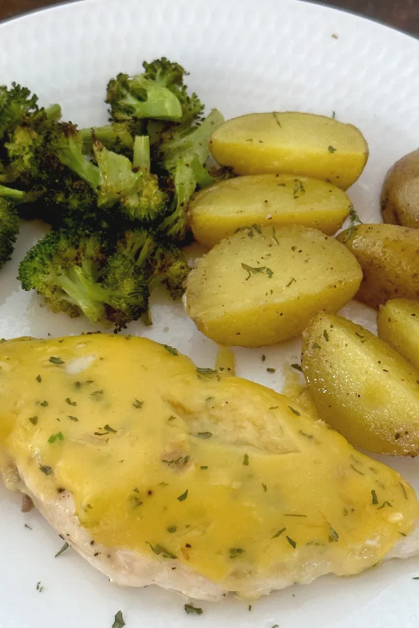 sheet pan chicken dinner 