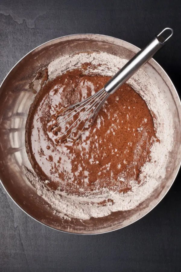 whisking batter 