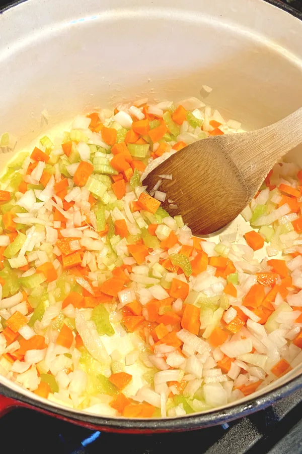 saute vegetables