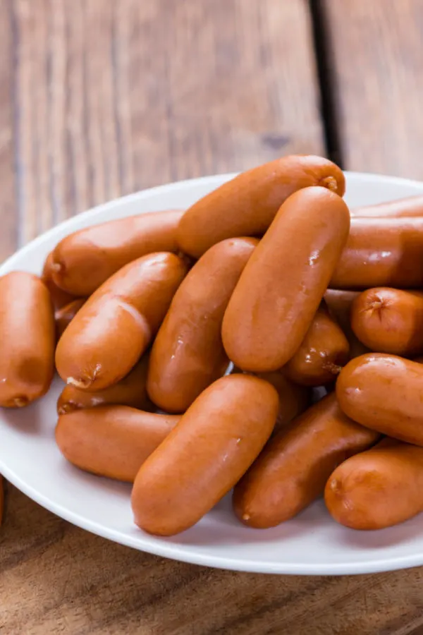 mini hot dogs