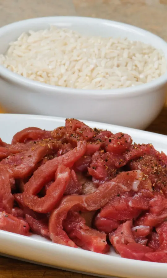 sliced flank steak