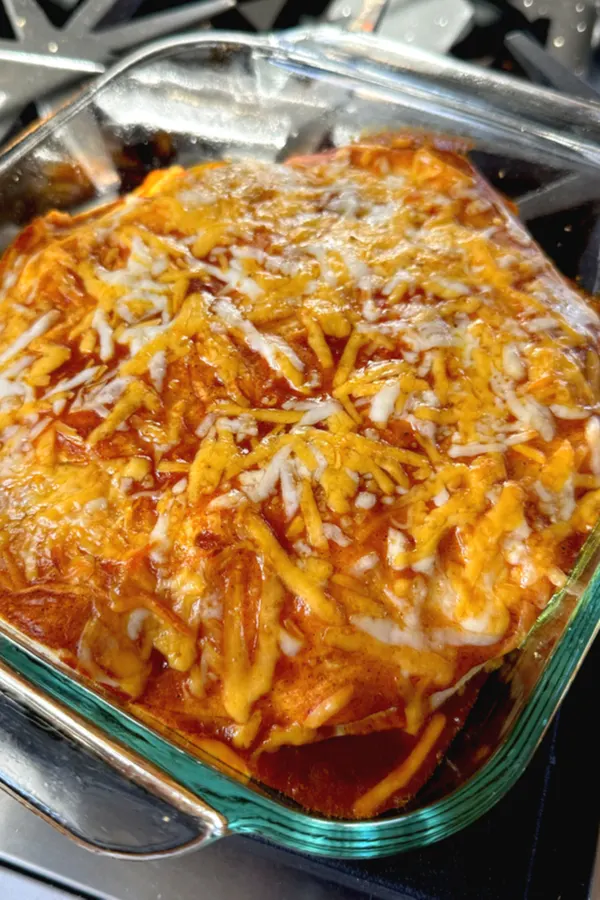 baked chicken enchilada casserole