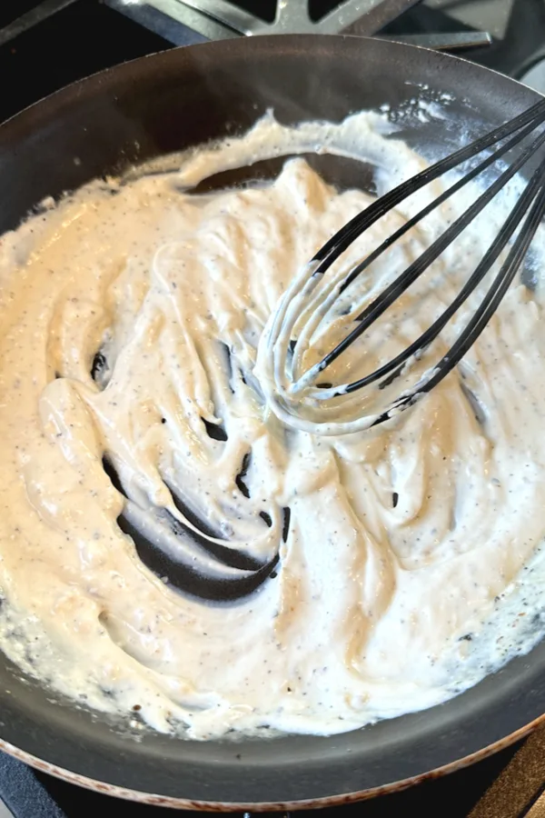 creamy sauce