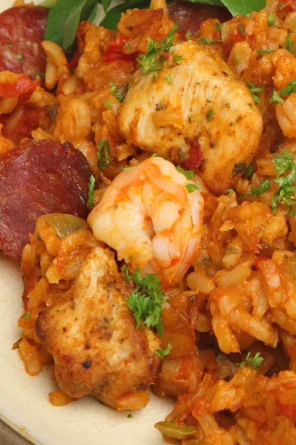 jambalaya with shrimp 