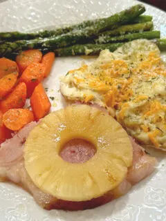 sheet pan easter dinner featured