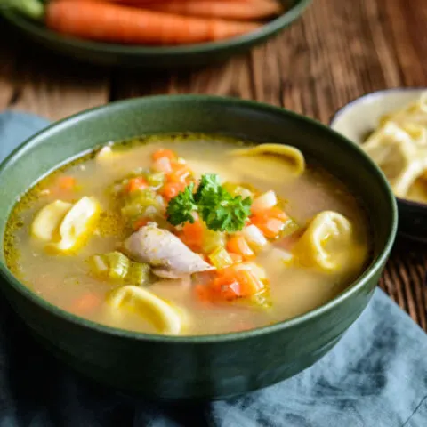 chicken tortellini soup