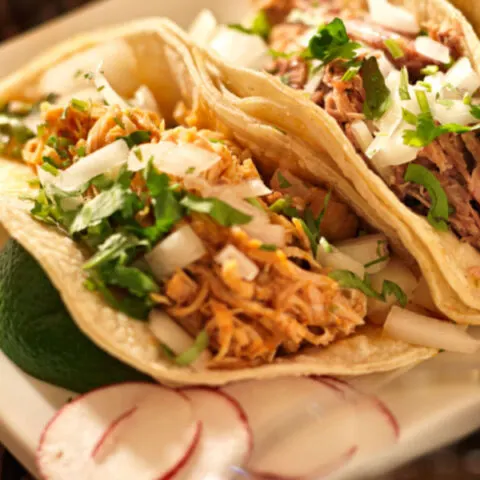 crock pot salsa verde chicken tacos