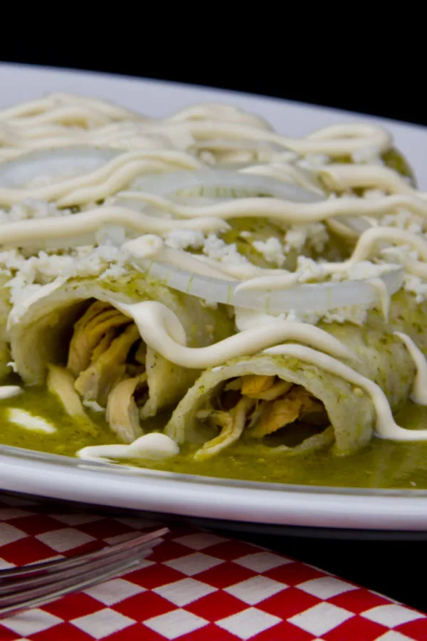 salsa verde enchilada