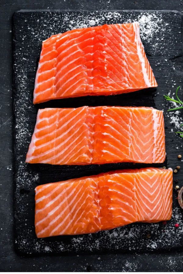 wild caught salmon filets 