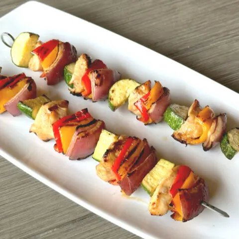 grilled chicken kabobs