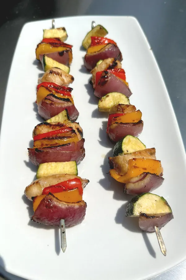 grilled chicken kabobs 