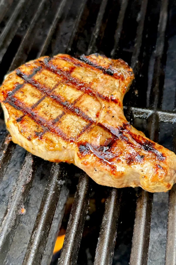 grilled marks on meat 