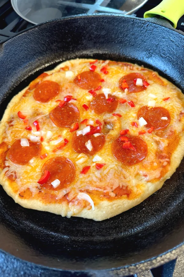 melted cheese on pizza 