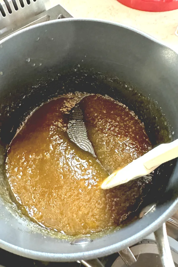 peach glaze