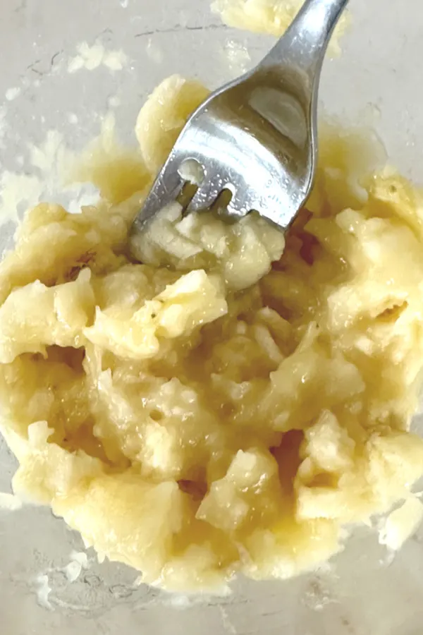 smashed banana