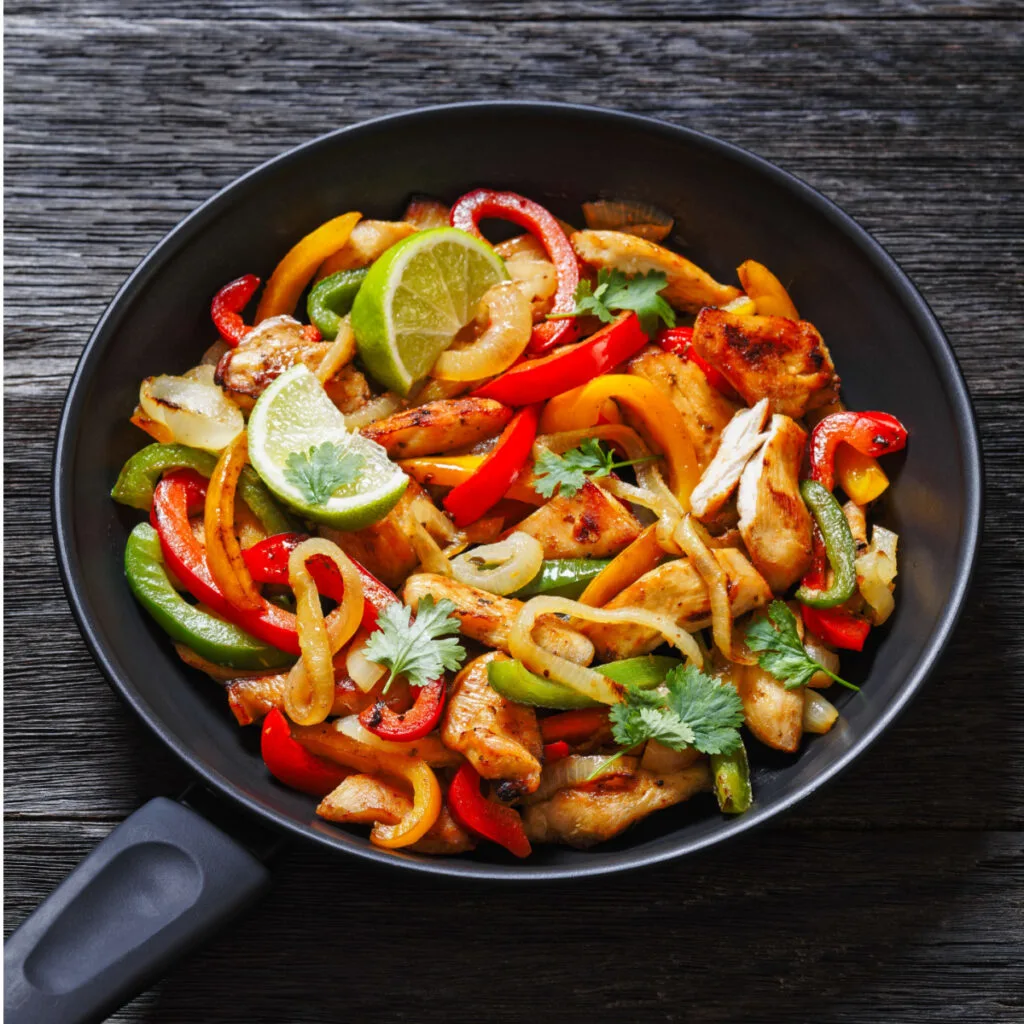 chicken fajitas recipe for two